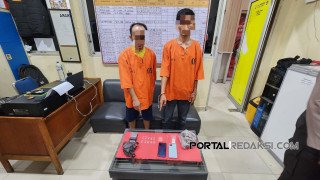 J dan MI Diamankan Polisi, 10 Paket Diduga Sabu Ditemukan di Rumah