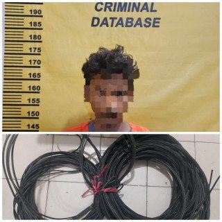 Kabel PJU Sepanjang 450 Meter Hilang, Polisi Amankan Pria 23 Tahun
